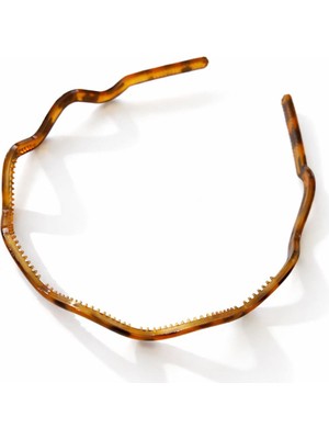 New Obsessions Kaplumbağa Sırtı Desenli Midi Taç