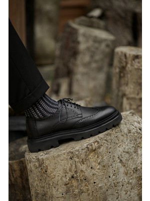 Faruk Balkanas Monch Model Hakiki Natural Deri Eva Taban Casual Ayakkabı