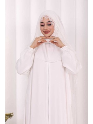 Bym Fashion Dantelli Sufle 6069 Ekru