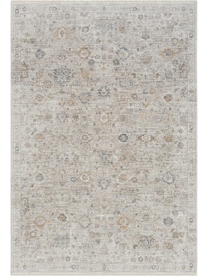 Seyran Peru 10203 Bej Antialerjik Polyester Makine Halısı – Dokuma Tabanlı, Düz Saçak, Leke Tutmaz