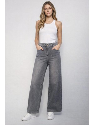 Lıu-Jo TA6278 Bol Paca Denım  Pantolon