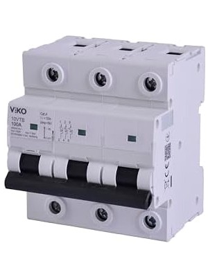 Velora 10VTB-3C100 Otomatik Sigorta 10KA C Tipi 3 KUTUP100A