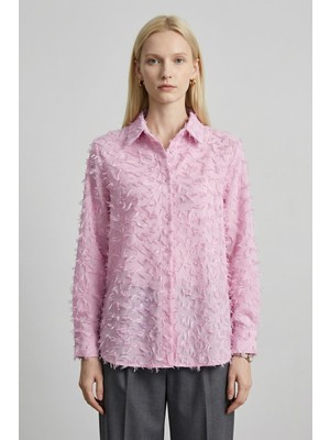 Rays 8225 Püsküllü Gömlek Pembe