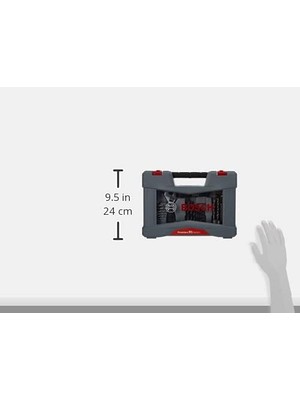 Velora Professional 91 Parça Uç ve Matkap Ucu Birinci Sınıf X- Seti (Beton Matkap Ucu, Fayans Matkabı, Evrensel Tutucu, Derinlik Durdurucu, Ingiliz Anahtarı, Sağlam Çanta Içinde, Aksesuar Matkap)