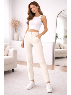 Lıu-Jo Iblues Erkek Cep Slım Boru Paca Kumas Pantolon