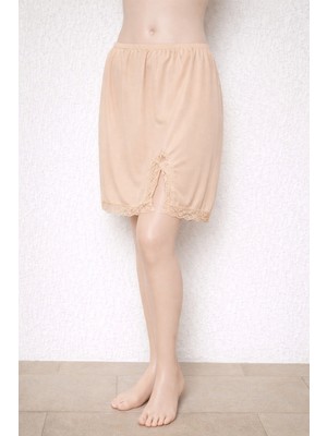 Belpa Jüpon Yırtmaçlı Etek Astar, Midiboy Jipon Astar