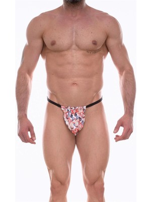 Beruflic Erkek Desenli String Çamaşır