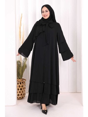Bym Fashion Hac Umre Ferace Şal Hediye   7052 Siyah