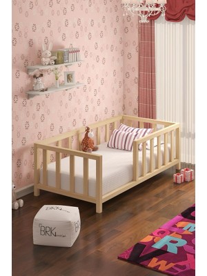 Brk Design Montessori Çocuk Karyolası Ayaklı Yatak