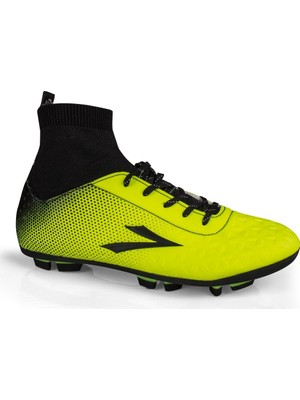 Lig Simav Çoraplı Krampon Sarı 35 Erkek Kullanıcılar İçin Özel Tasarım Halı Saha Ayakkabısı