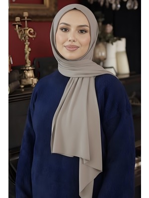 İmaj Butik Taş Helen Önü Süngerli Pratik Penye Şal