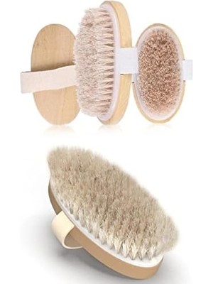 Velora Doğal At Kılı Selülit Fırçası Selülit Karşıtı Fırça