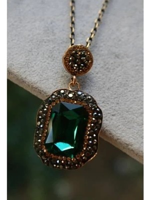 Stoneage Kristal Taşlı El Yapımı Kolye