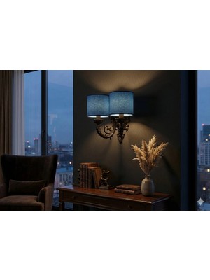  massarelli River Ikili Aplik Siyah-Turkuaz