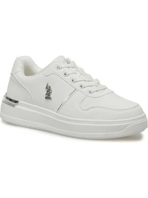 U.S. Polo Assn. Us Polo Alka 5fx 101946702 Beyaz Kadın Günlük Sneakers