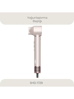 Velora Sinbo SHD-1729 Saç Şekillendirme Seti, 5in1 Saç Şekillendirme Seti