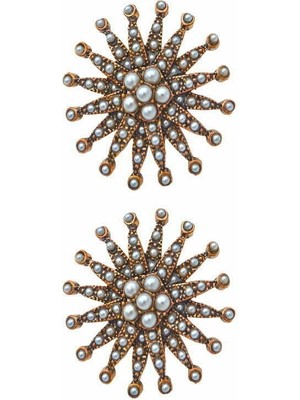 Stoneage F04127 Güneş Party Kadın Küpe Özel Tasarım