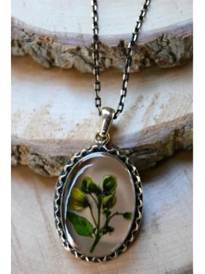 Stoneage RF03144 Kuru Çiçek Kadın Kolye