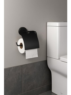 Velora Tuvalet Kağıtlık, Siyah