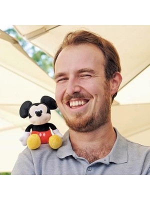 Velora 6315870460, Mickie Manyetik Peluş Figürü, Özel Tasarım, Tam Detaylı, Kıyafler ile Takılabilir, Mıknatıslı, 12 cm