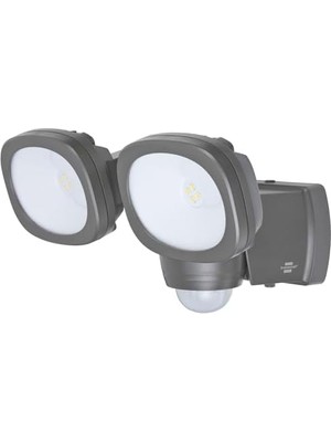 Velora Pilli LED Spot Lamba Lufos / Kablosuz LED Dış Mekan Spotu Pilli ve Hareket Sensörlü, 8 Adet LED Lamba, 2 x 240 Lümen, Dış Mekan Için