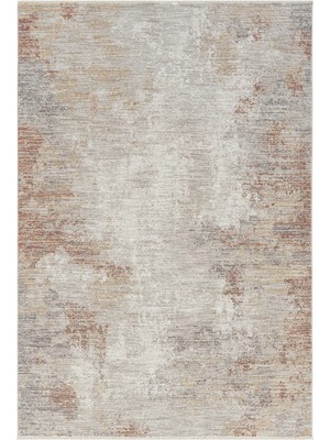 Seyran Peru 10206 Terra Antialerjik Polyester Makine Halısı – Dokuma Tabanlı, Düz Saçak, Leke Tutmaz