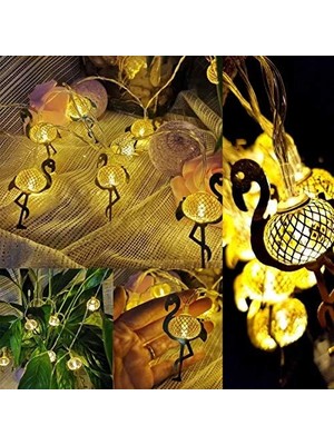 Velora 2 Metre Pilli Ince Tel LED Işık Zinciri Parti Aydınlatma