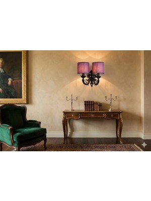  massarelli River Ikili Aplik Siyah-Mor