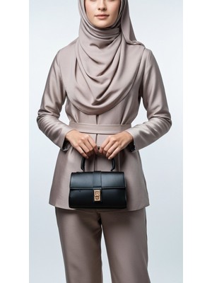 TrendyX Mini Yavru Kol ve Omuz Çantası - Suni Deri