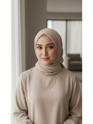 TrendyX 5 Çiçekli Yonca Kolye