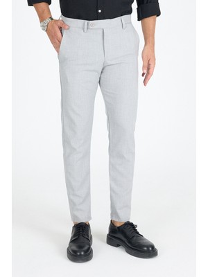 Geco Erkek Premium Esnek Bilek Boy Rahat Kesim Slim Fit Kumaş Pantolon