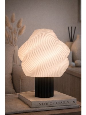 Öztürk Organizasyon Modern Dalga Form Abajur- Masa Lambası