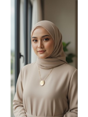 TrendyX Oval Kolye - Ayetel Kürsi – Çelik Altın Kaplama, Manevi Koruyucu Takı