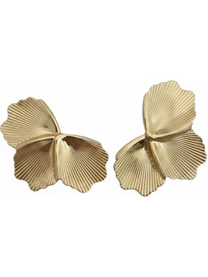 Lovira Yaprak Işıltı Küpe