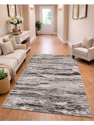 Merinos Halı Rs Tuana Serisi %100 Akrilik 100 x 200 Gri