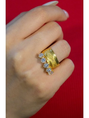 Beştaş Alyans Çift Yüzük 22 Ayar A031676