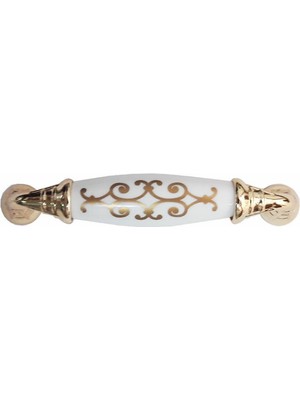 Subutu Klasik Silindir Kulp Altın 96 mm