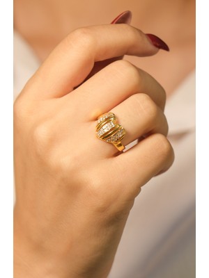 Kalp Model Yüzük 22 Ayar A077156