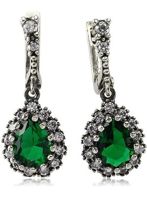 Tienda Elegante Gümüş Hürrem Sultan Bayan Küpe