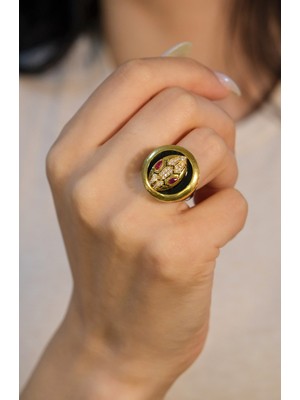 Yılan Başı Yüzük 22 Ayar A057044