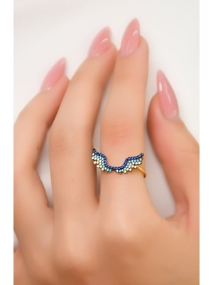 Melek Kanadı Yüzük 14 Ayar A053630