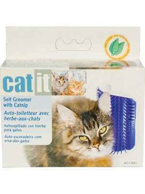 Subutu Catit Kediler Için Catnipli Kaşınma Fırçası 9 / 13 cm