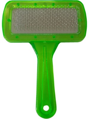 Subutu Kedi Köpek Tarağı Şeffaf 9*14 cm Yeşil