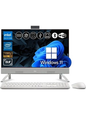 Dell I5-1334U 8gb 1tb SSD 23.8" Fhd IPS W11PRO All In One Bilgisayar EC242501020UBU ATL19
