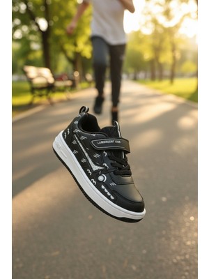 Enoch Çocuk Spor Ayakkabı Düz Tabanlı Kolay Giyim