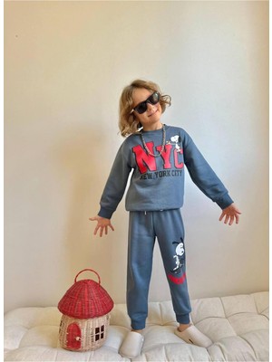 Yiğit Butik Karakter Desenli Erkek Çocuk Alt Üst Takım