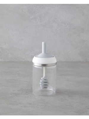 English Home Shelby Borosilikat Bal Kavanoz 400 ml Gri