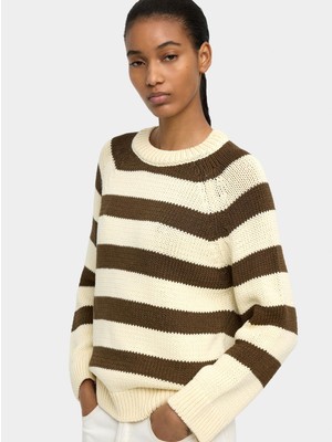 Parfois Kadın Çizgili Örme Kazak