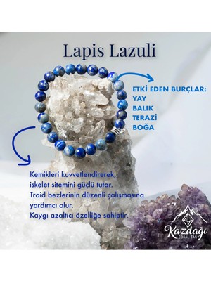 Lapis Lazuli Doğaltaş Bileklik