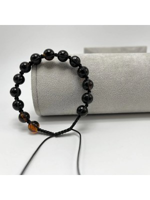 8 mm Aytaşı Erkek Kadın Doğal Taş Bileklik Aaa Kalite